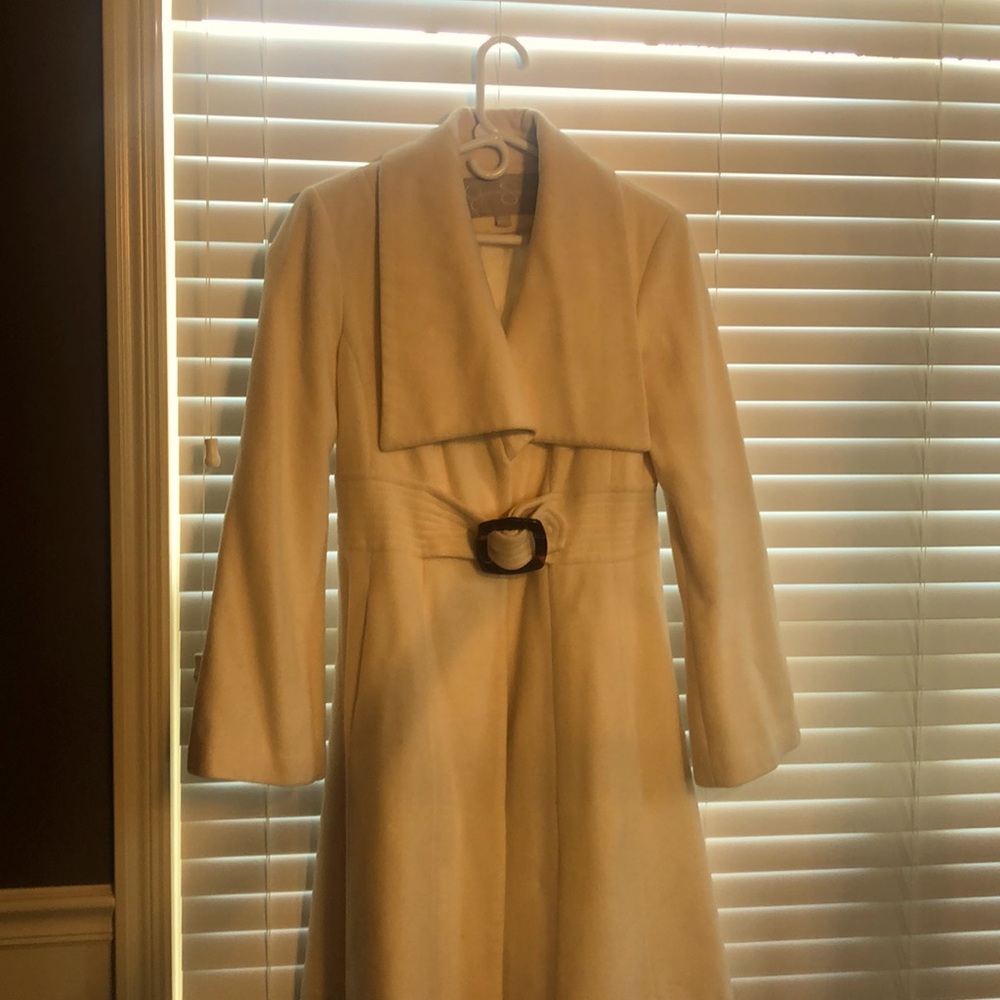 Jessica Simpson Winter White Coat